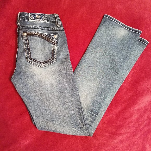 Miss Me Denim - Miss Me Slim Boot Mid-Rise Jeans